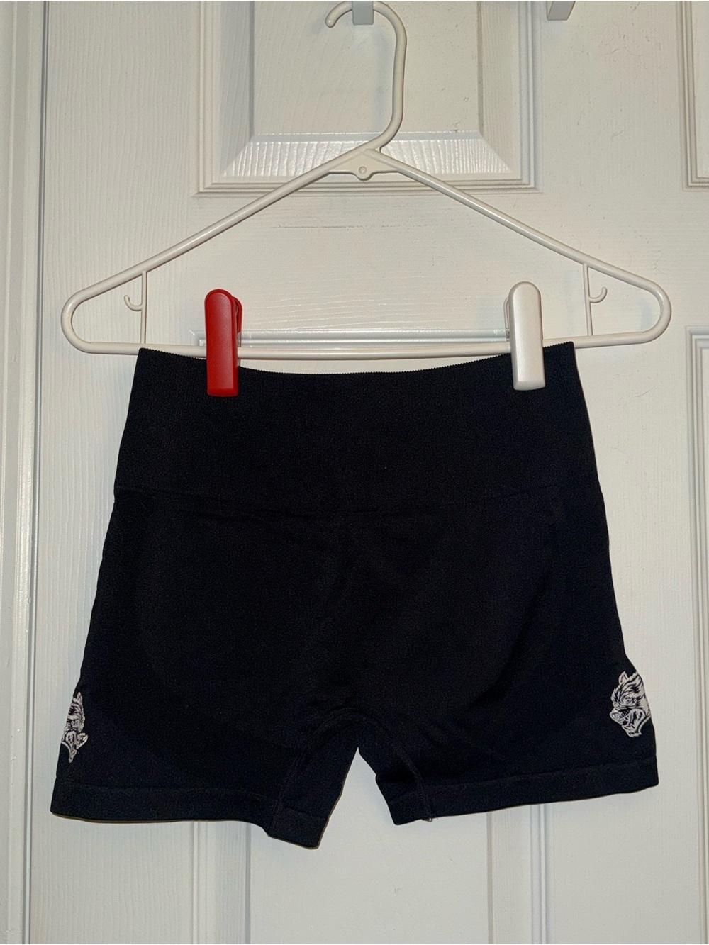 Darc Sport Black High-Rise Athletic Shorties